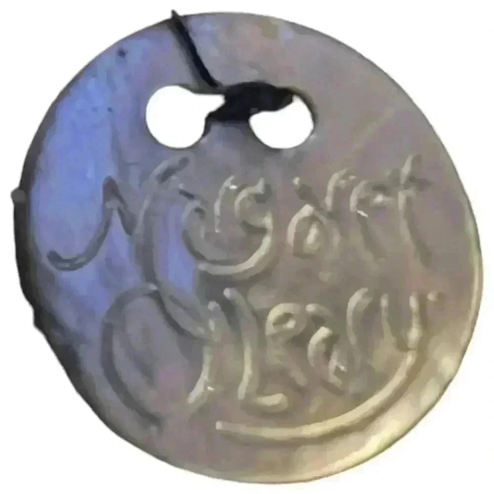 Margaret O'Leary Navy Cardigan Sweater Size Medium Center Button - Picture 5 of 8